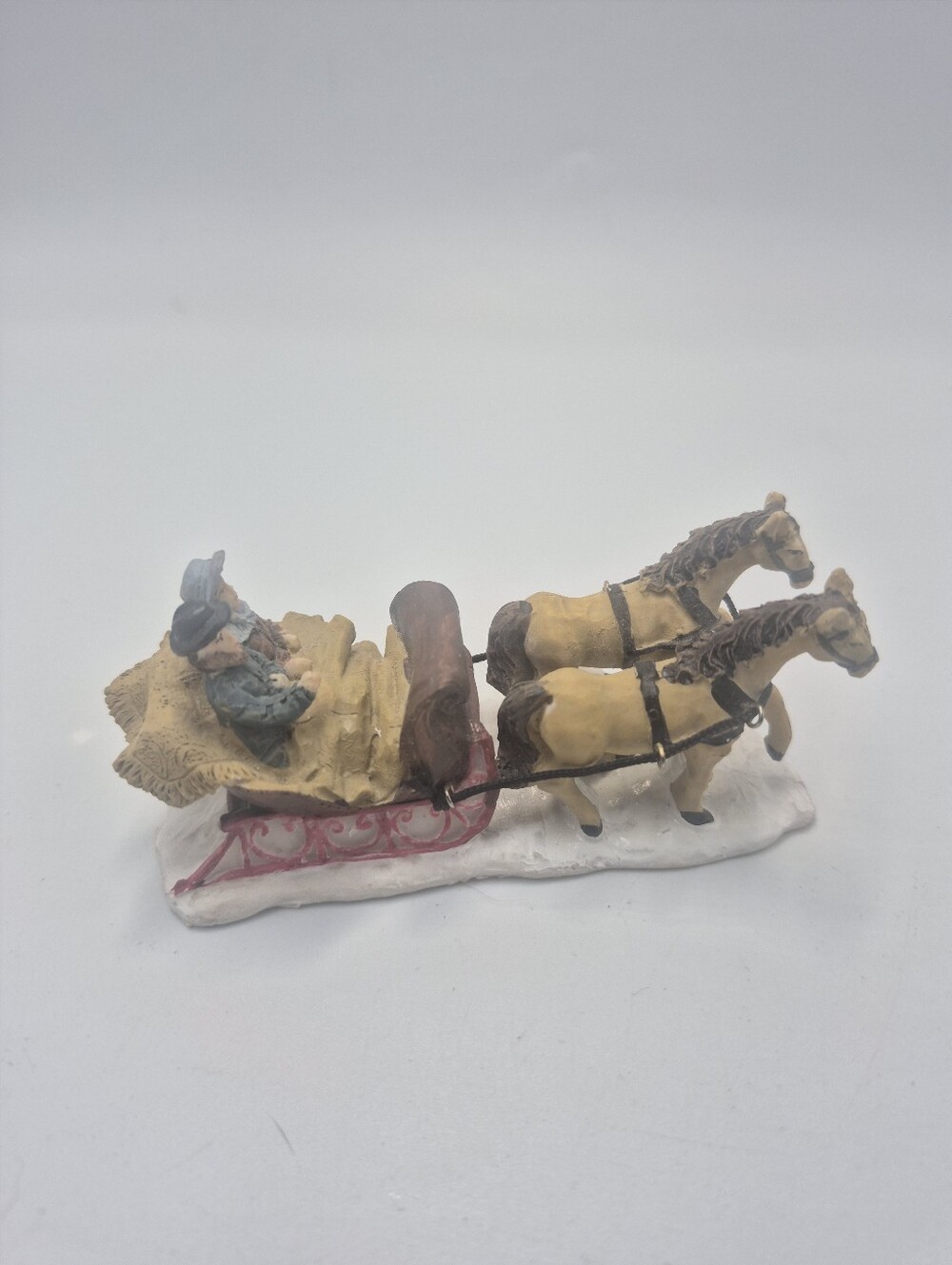 Currier And Ives Ceramic Sleigh